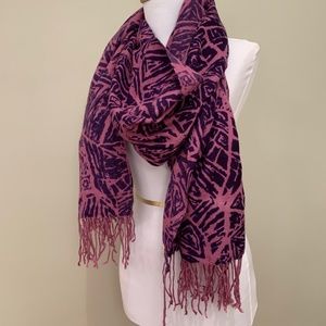 Urban Outfitters Staring at Stars Purple Scarf